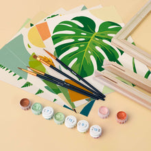 Laden Sie das Bild in den Galerie-Viewer, Mini Serie Malen nach Zahlen 15x20 cm (6 Stück) - Botanische Illustrationen