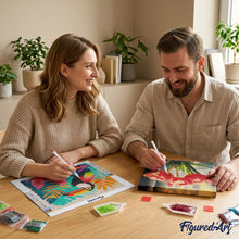 Laden Sie das Bild in den Galerie-Viewer, Mini Diamond Painting 25 x 25 cm - Betende Maria