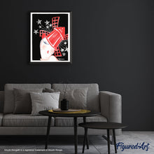 Laden Sie das Bild in den Galerie-Viewer, Plakat Moulin Rouge - Paris unter den Sternen