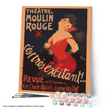 Laden Sie das Bild in den Galerie-Viewer, Plakat Moulin Rouge - Es ist sehr aufregend