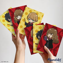 Laden Sie das Bild in den Galerie-Viewer, Mini Malen nach Zahlen 15x20 cm (6 Stück) - Das Gryffindor-Trio von Harry Potter