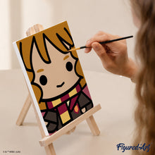 Laden Sie das Bild in den Galerie-Viewer, Mini Malen nach Zahlen 15x20 cm (6 Stück) - Chibi-Gesichter von Harry Potter