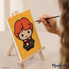 Laden Sie das Bild in den Galerie-Viewer, Mini Malen nach Zahlen 15x20 cm (6 Stück) - Chibi-Kollektion von Harry Potter