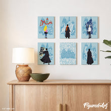 Laden Sie das Bild in den Galerie-Viewer, Mini Malen nach Zahlen 15x20 cm (6 Stück) - Harry Potter - Blick in die Zukunft