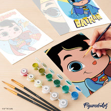 Laden Sie das Bild in den Galerie-Viewer, Mini Serie Malen nach Zahlen 15x20 cm (6 Stück) - Justice League - Zarter denn je