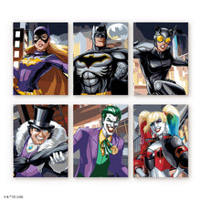 Laden Sie das Bild in den Galerie-Viewer, Mini Serie Malen nach Zahlen 15x20 cm (6 Stück) - Batman - Helden und Schurken Figured'Art