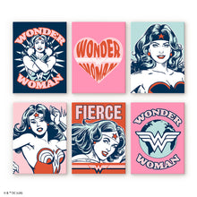Laden Sie das Bild in den Galerie-Viewer, Mini Serie Malen nach Zahlen 15x20 cm (6 Stück) - Furchtlose Wonder Woman Figured'Art