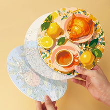 Laden Sie das Bild in den Galerie-Viewer, Mini Serie Malen nach Zahlen - Scheiben Ø20cm (6 Stück) - Dolce-Vita-Auszeit