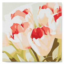 Laden Sie das Bild in den Galerie-Viewer, Mini Malen nach Zahlen mit Rahmen - Tulpenblüte