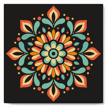 Laden Sie das Bild in den Galerie-Viewer, Mini Malen nach Zahlen mit Rahmen - Herbst-Mandala