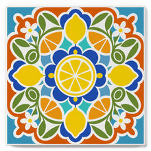 Laden Sie das Bild in den Galerie-Viewer, Mini Malen nach Zahlen mit Rahmen - Zitrus-Mandala