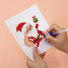 Laden Sie das Bild in den Galerie-Viewer, Mini Diamond Painting 15x20 cm (6 Stück) - Festliches Weihnachten