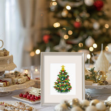 Laden Sie das Bild in den Galerie-Viewer, Mini Diamond Painting 15x20 cm (6 Stück) - Festliches Weihnachten