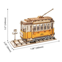 Laden Sie das Bild in den Galerie-Viewer, 3D Puzzle - Straßenbahn