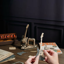 Laden Sie das Bild in den Galerie-Viewer, 3D Puzzle - E-Gitarre
