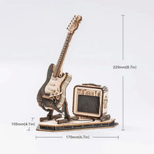 Laden Sie das Bild in den Galerie-Viewer, 3D Puzzle - E-Gitarre