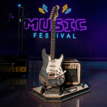 Laden Sie das Bild in den Galerie-Viewer, 3D Puzzle - E-Gitarre