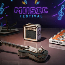 Laden Sie das Bild in den Galerie-Viewer, 3D Puzzle - E-Gitarre