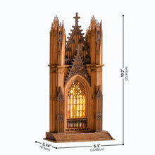 Laden Sie das Bild in den Galerie-Viewer, 3D Puzzle - Kathedrale mit zwei Türmen