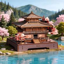 Laden Sie das Bild in den Galerie-Viewer, 3D Puzzle - Sakura-Pavillon