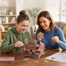 Laden Sie das Bild in den Galerie-Viewer, 3D Puzzle - Sakura-Pavillon