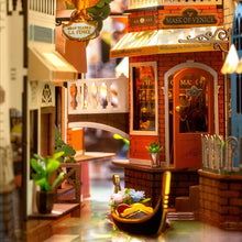 Laden Sie das Bild in den Galerie-Viewer, Book Nook - Romantik in Venedig