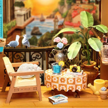 Laden Sie das Bild in den Galerie-Viewer, Book Nook - Sonnenuntergangsinsel