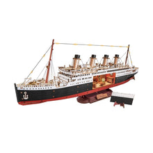 Laden Sie das Bild in den Galerie-Viewer, 3D Puzzle - 1912 Ewiger Atlantik-Voyager