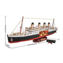 Laden Sie das Bild in den Galerie-Viewer, 3D Puzzle - 1912 Ewiger Atlantik-Voyager