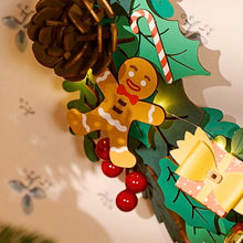 Laden Sie das Bild in den Galerie-Viewer, 3D Puzzle - Weihnachtskranz