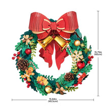 Laden Sie das Bild in den Galerie-Viewer, 3D Puzzle - Weihnachtskranz