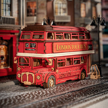 Laden Sie das Bild in den Galerie-Viewer, 3D Puzzle - Londoner Sightseeing-Bus