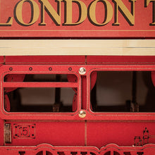 Laden Sie das Bild in den Galerie-Viewer, 3D Puzzle - Londoner Sightseeing-Bus