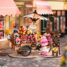Laden Sie das Bild in den Galerie-Viewer, 3D Puzzle - Blumenwagen