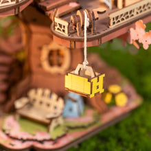 Laden Sie das Bild in den Galerie-Viewer, 3D Puzzle - Sakura-Baumhaus