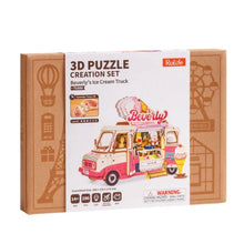 Laden Sie das Bild in den Galerie-Viewer, 3D Puzzle - Beverlys Eiswagen