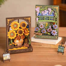Laden Sie das Bild in den Galerie-Viewer, 3D Puzzle - Goldene Sonnenblume