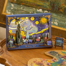 Laden Sie das Bild in den Galerie-Viewer, 3D Puzzle - Sternennacht 1 Figured'Art