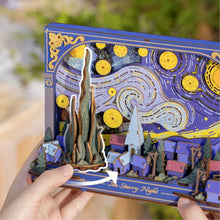 Laden Sie das Bild in den Galerie-Viewer, 3D Puzzle - Sternennacht 1
