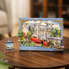 Laden Sie das Bild in den Galerie-Viewer, 3D Puzzle - Rote Boote Figured'Art