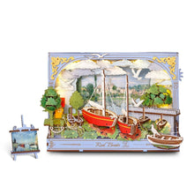 Laden Sie das Bild in den Galerie-Viewer, 3D Puzzle - Rote Boote