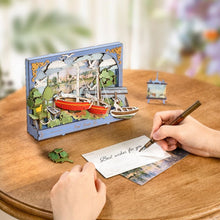 Laden Sie das Bild in den Galerie-Viewer, 3D Puzzle - Rote Boote