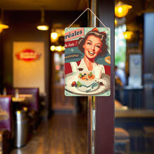 Laden Sie das Bild in den Galerie-Viewer, Malen nach Zahlen Metallposter - Vintage-Müsli-Werbung