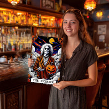 Laden Sie das Bild in den Galerie-Viewer, Malen nach Zahlen Metallposter - Der Schelm Orangefarbene Streifen