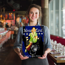 Laden Sie das Bild in den Galerie-Viewer, Malen nach Zahlen Metallposter - Filmland