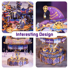 Laden Sie das Bild in den Galerie-Viewer, 3D Puzzle - Zaubershow des Magiers