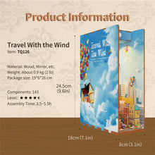 Laden Sie das Bild in den Galerie-Viewer, Book Nook - Reise mit dem Wind