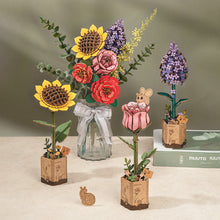 Laden Sie das Bild in den Galerie-Viewer, 3D Puzzle - Rosa Rose
