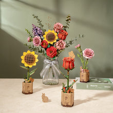 Laden Sie das Bild in den Galerie-Viewer, 3D Puzzle - Rosa Nelke