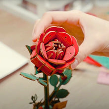 Laden Sie das Bild in den Galerie-Viewer, 3D Puzzle - Rote Nelke